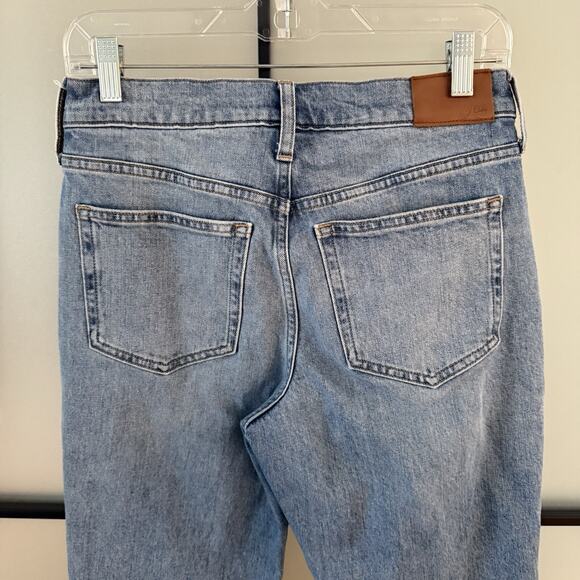 J. Crew '90s Classic Jeans Women’s Size 26 Petite 26P High Rise Straight Leg - Picture 6 of 11